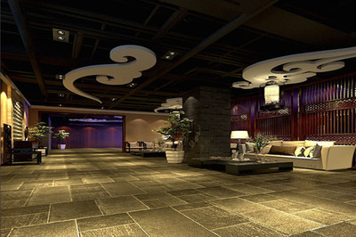 武漢老火鍋店裝修效果圖設計