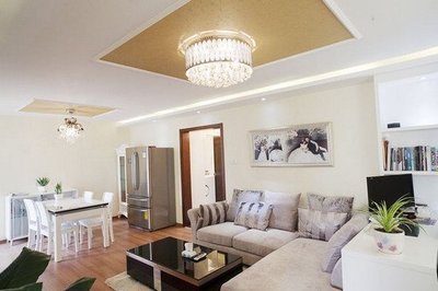 9萬全包126平現代簡約三居室 純白色調素雅小婚房-家居快訊-武漢搜房裝修家居網