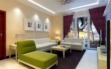 11萬全包同安家園118平米現代簡約三居設計效果圖-家居快訊-武漢搜房裝修家居網