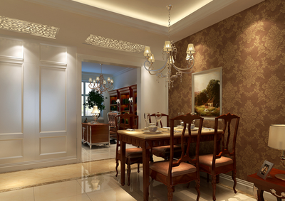 保利時(shí)代-美式風(fēng)格-96平米二居室裝修圖片-武漢裝修設(shè)計(jì)-搜房網(wǎng)裝修家居網(wǎng)