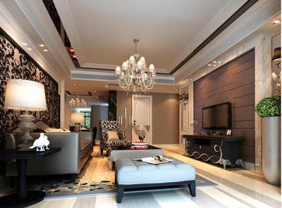 145平米新古典風(fēng)格三居室 生機(jī)盎然蝶戀花驚艷家-家居快訊-武漢搜房裝修家居網(wǎng)